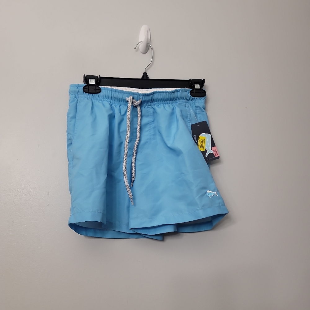 Southern Lure Youth  - Swim Trunks -Solid Blue